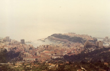 vue depuis La Turbie